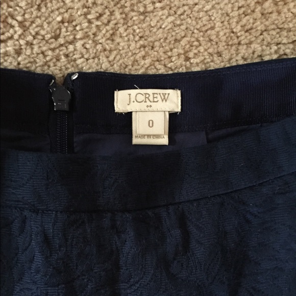 J.Crew navy blue mini skirt - Picture 5 of 8